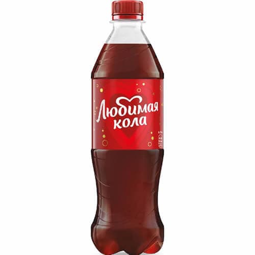 Любимая кола в бутылке 0,5л